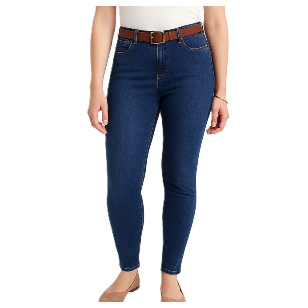 NYDJ Womens 8 Ami Skinny Jeans Blue Lift Tuck Stretch‎ Sculpting Denim